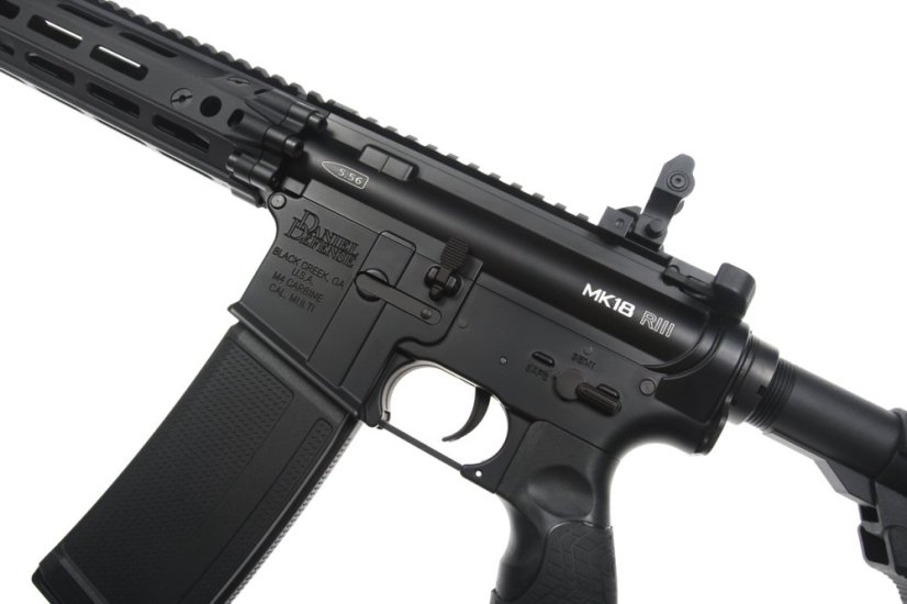 EMG Daniel Defense DD4 MK18 RIII, 10.3 Inch, Black, Cyma Platinum, CM.105A