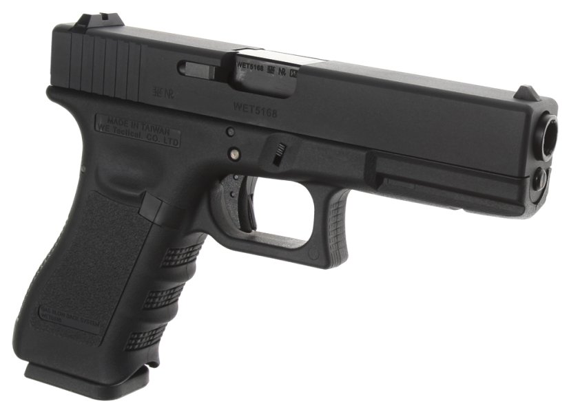 Glock 17, cadre 3e génération, noir, GBB, WE