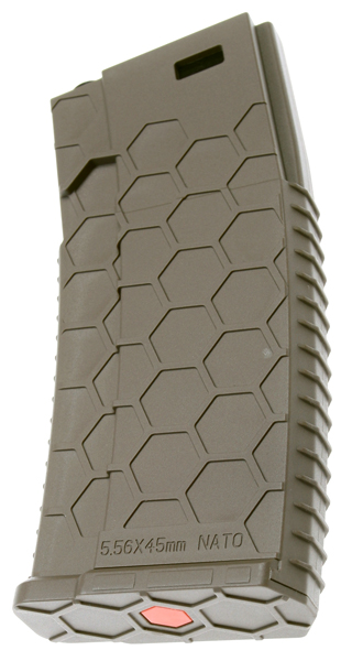 Tár, M16, M4, mid-cap, 120 db, Hexmag, TAN, Castellan
