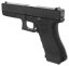Glock 17, cadre 3e génération, noir, GBB, WE
