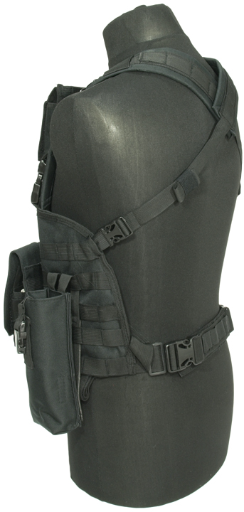Chest rig Recon, black, ACM