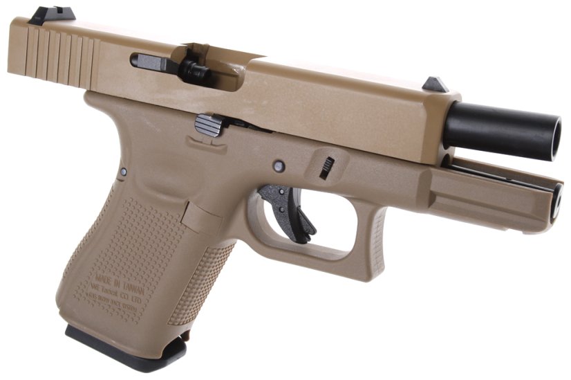Glock 19, cadre 5e génération, beige, GBB, WE