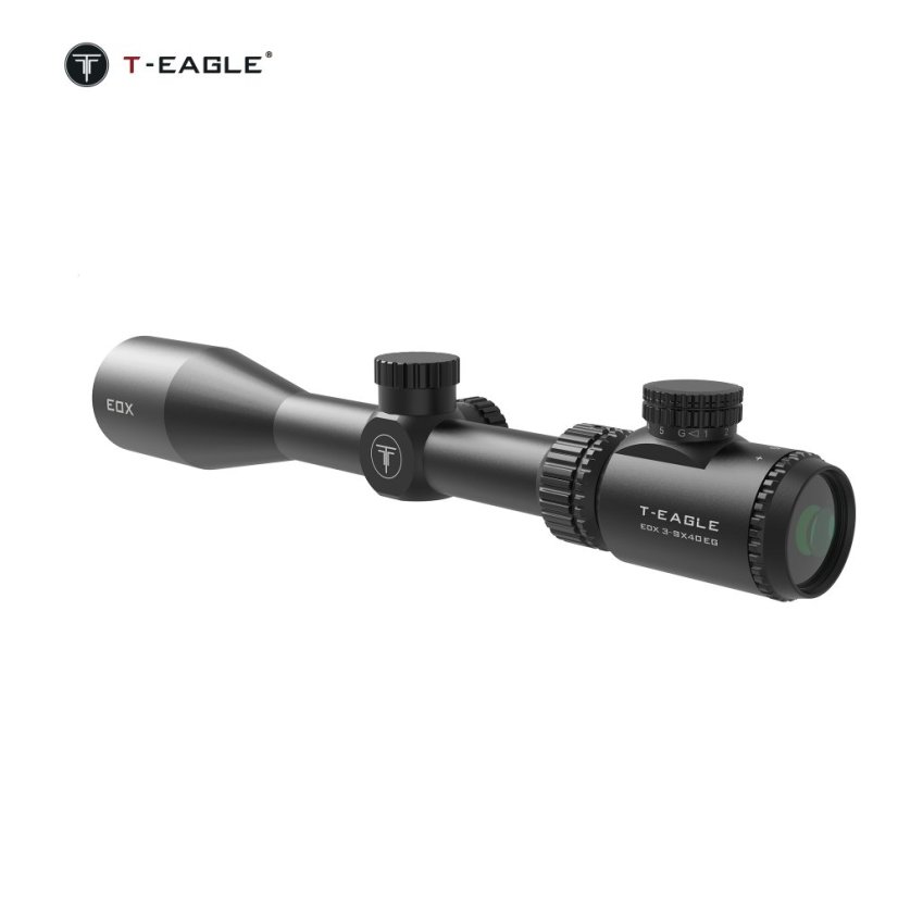 Riflescope EOX 3-9X40EG, illumination, black, T-Eagle