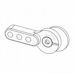 Választókar, CNC egyedi M4 - A, fekete, Retro ARMS