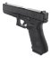 Glock 17, frame 4. gen., black, GBB, WE
