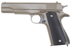 Colt M1911A1, fém, sivatagi, Galaxy, A&K, G.13D