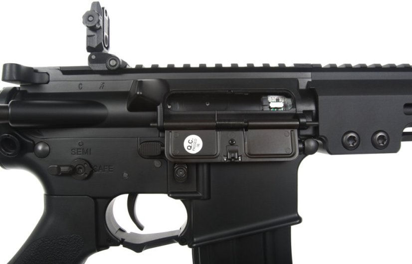 KAC SR16, MK16 M-LOK 8.5 Inch, Ambidextrous, tracer chamber, Black, Cyma Platinum, CM.006R-8.5