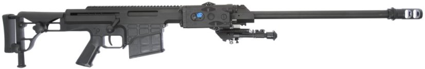 Barrett M98B, fekete, kétlábú állvány, Snow Wolf, SW-016