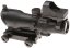 Riflescope ACOG with red dot sight, 4x32, ACM