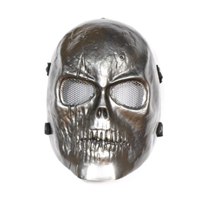 Protective mask, SKULL, large, black, ACM