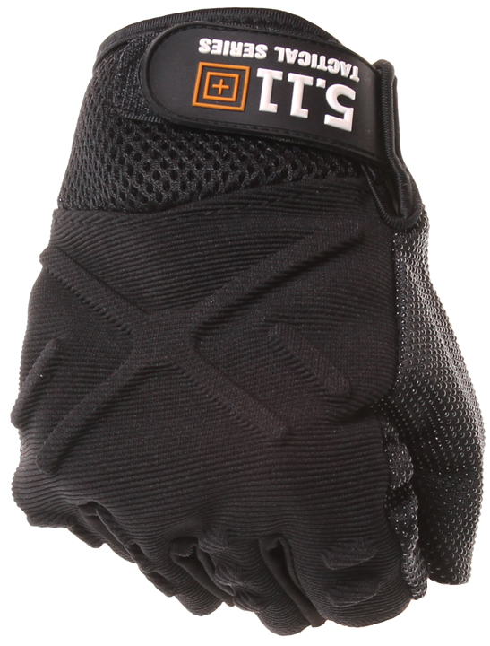 Tactical fingerless gloves, black, XL, 5.11 Tactical