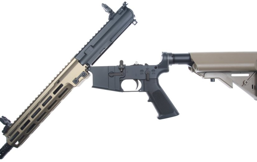 CGS M4, MK16 10.5 Inch URG-I, GBBR, Black/FDE Two Tone, Cyma CGS, CGS.003-10.5