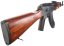 AKM, totalmente de acero, madera auténtica, Cyma Platinum, CM.056M