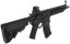 Amoeba M4 short, black, Ares, AM-008, CG-002