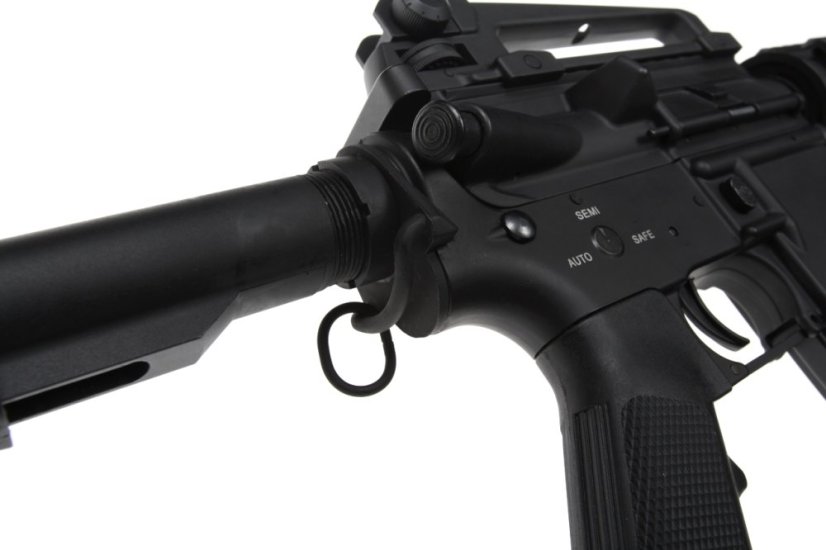 Power Custom M4A1 RIS, akkumulátor csőben, 160 m/s, AirsoftGuns, BY-051, BI-5181M
