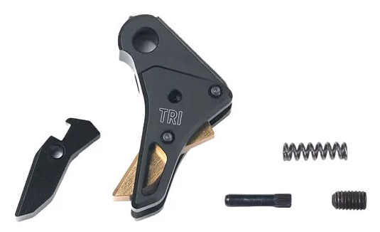 CNC Custom Flat Trigger for Glock GBB, 4UANTUM, 4UAD