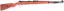 Mauser KAR98K, Gas, real wood, D-Boys, BY-102BA