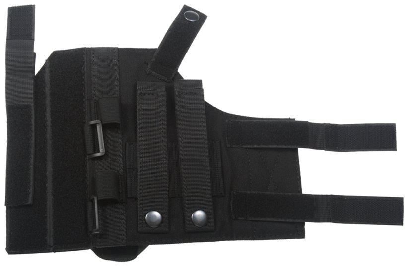 Pistol holster Molle, black, ACM