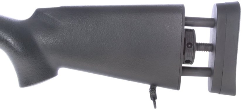 M24 Socom fekete, katonai, kétlábú állvány, KH, KH002B