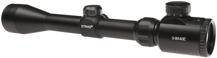 Riflescope, 3-9x40, red cross, Strike