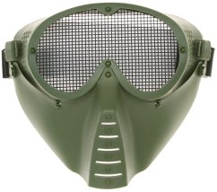 Protective mask, with mesh, OD, ACM
