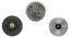 Set of gears, helical teeth, torque, 24:1, SHS