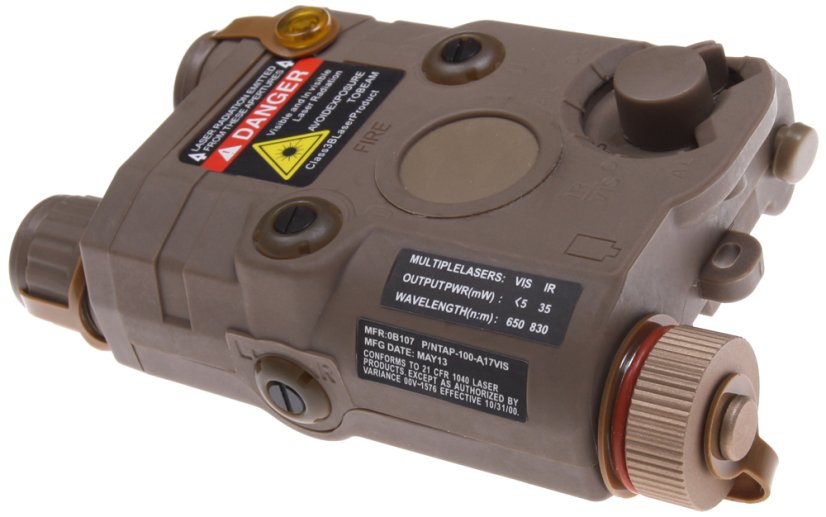 Battery box AN/PEQ 15, TAN, dummy, ACM