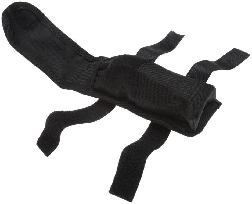 Battery pouch, black, ACM