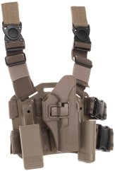 Tactical holster, Glock CQC, FDE, blackhawk