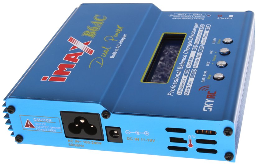 Gyors intelligens töltő, B6-AC 230V, Imax