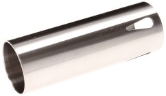 Polished stainless steel cylinder M4, smooth, V notch, SHS