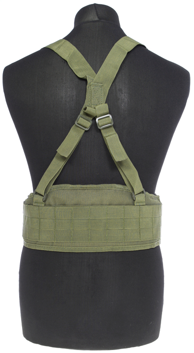 Kampfgürtel mit Treks, Molle, OD, ACM