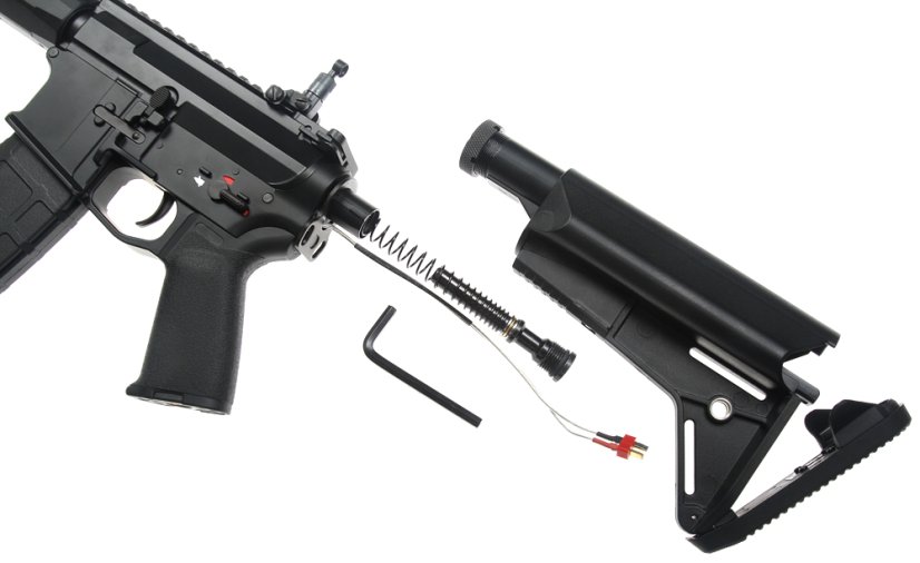 AR15 URX4, M-LOK, 16 inch, negro, Cyma Platinum, CM.097