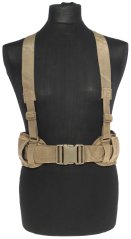 Harci öv treks-szel, molle, TAN, ACM
