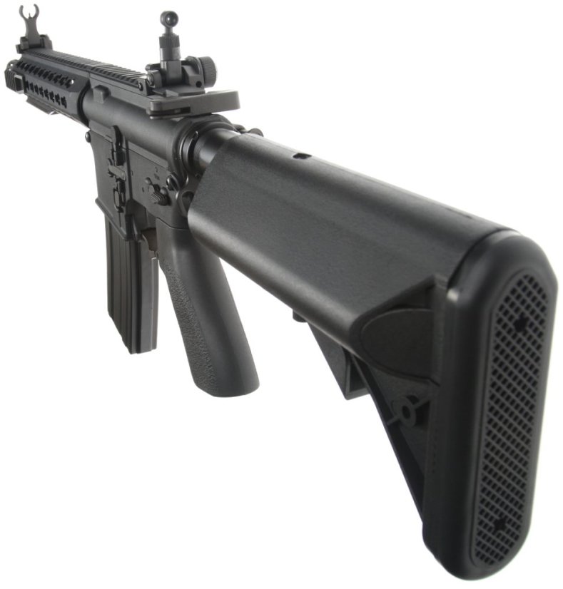 KAC SR-15, Keymod, nejlon, mosfet, fekete, Cyma Sport, CM.621
