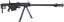 Barrett M107A1, black, bipod, Snow Wolf, SW-013