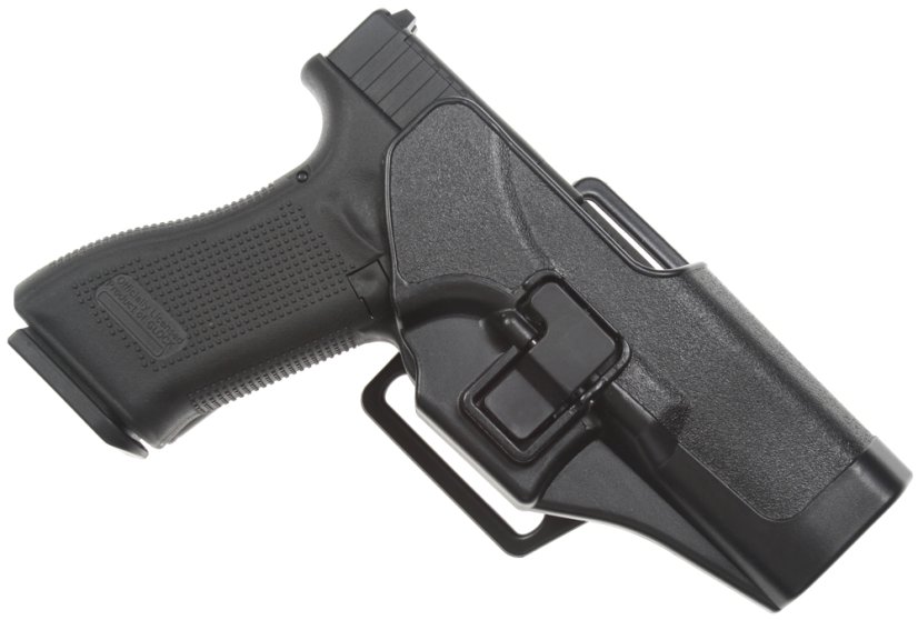 Pistol holster Fobus, Glock, black, ACM
