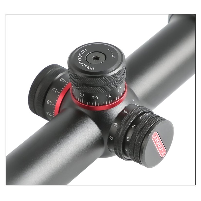 Visor ER 5-20X50SFIR, iluminación, nivel de burbuja interior, negro, T-Eagle