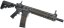 EMG Colt MK18 10.5 Inch Mod 1, DD RII, GBBR, Black/Brown Two Tone, Cyma CGS, COLT.1001