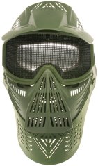 Protective mask, with mesh, large, OD, ACM
