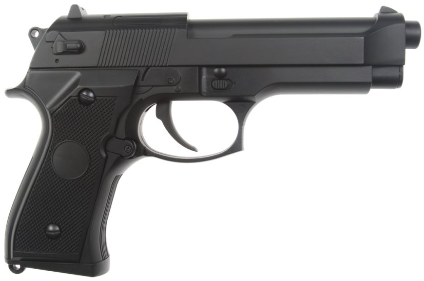 Beretta M92F AEP, mosfet, fekete, Cyma, CM.126S