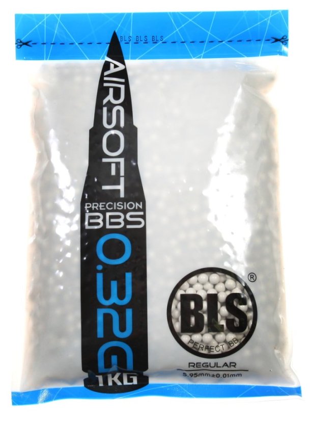 Airsoft BB-k, 0,32 g, 6 mm, 3125 db, BLS