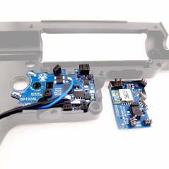 Leviathan V2 Optical, stock-mounted, Speed CNC Trigger, JeffTron