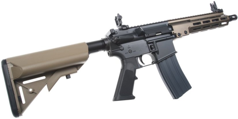 CGS M4, MK16 9.5 Inch URG-I, GBBR, Black/FDE Two Tone, Cyma CGS, CGS.003-9.5