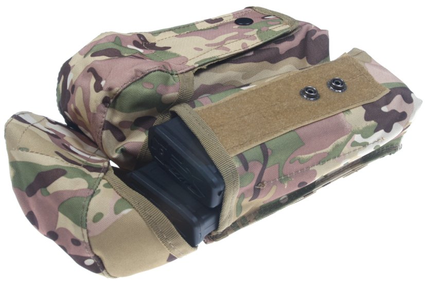 Magazine pouch, AK/M4, double, multicam, ACM