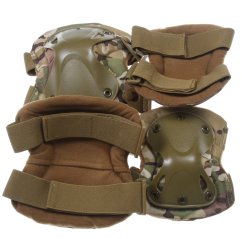 Knie- und Ellbogenschützer-Set, X-CAP, Multicam, ACM