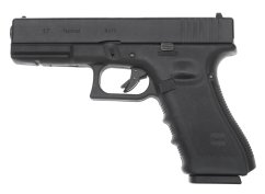 Glock 17, frame 4. gen., black, GBB, WE