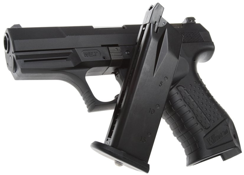 Walther P99, God of War, noir, GBB, WE