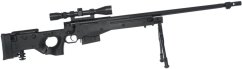 AW .338, black, Gas, bipod, scope, Well, G96D