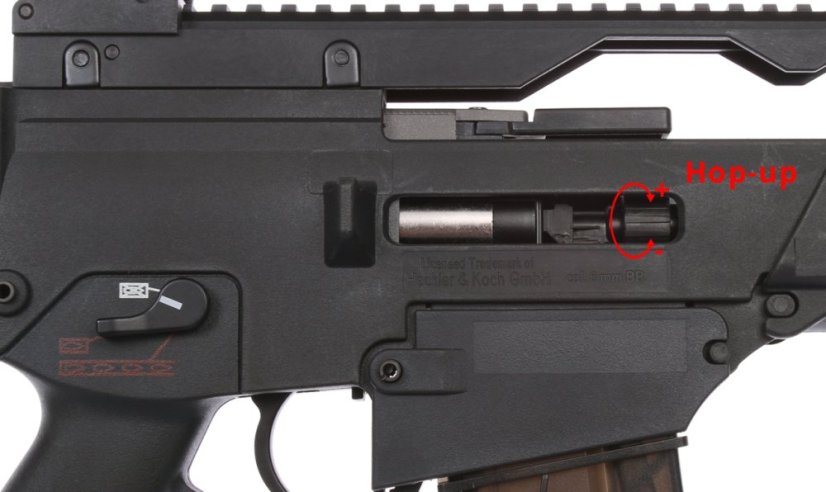 H&K G36CV, blowback, black, Umarex